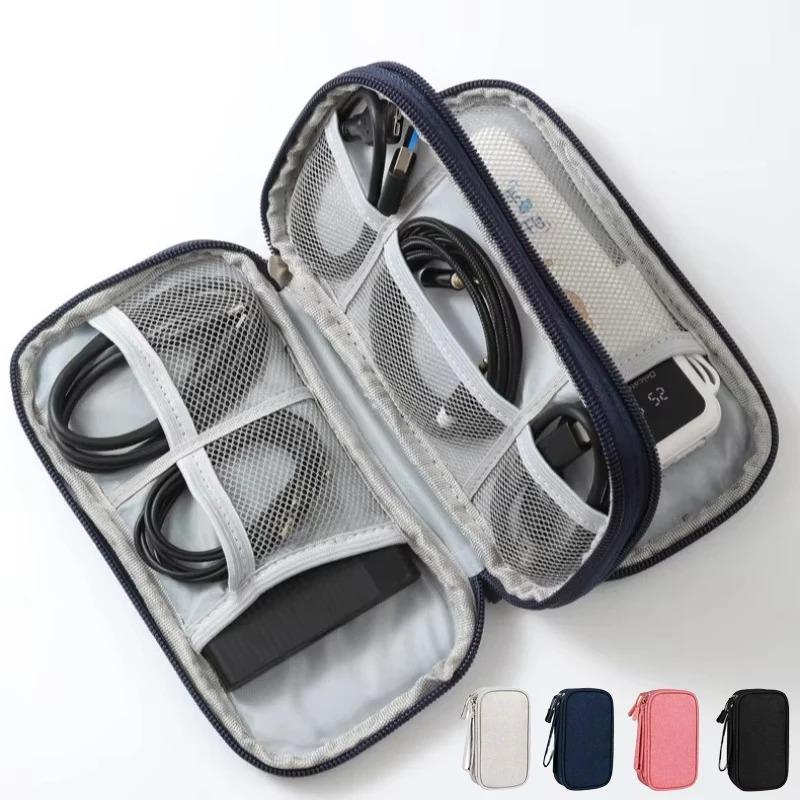 1PC Travel Organizer, Multi-Size Pockets for Electronics Accessories,Waterproof Durable Cable Organizer Bag,Portable Gadget Case