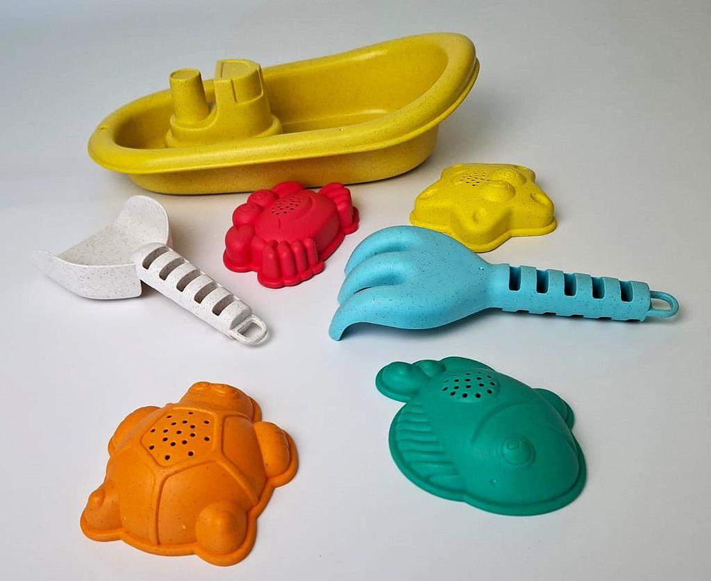 Sandbox toys Max ship - yellow