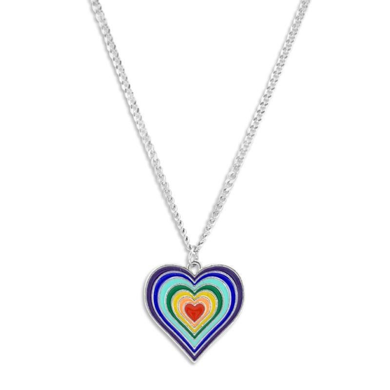 

Ожерелье с хрустальным сердцем, модное корейское волнистое блестящее ожерелье-цепочка на ключицы, женское трендовое вечерние подарки разноцветный