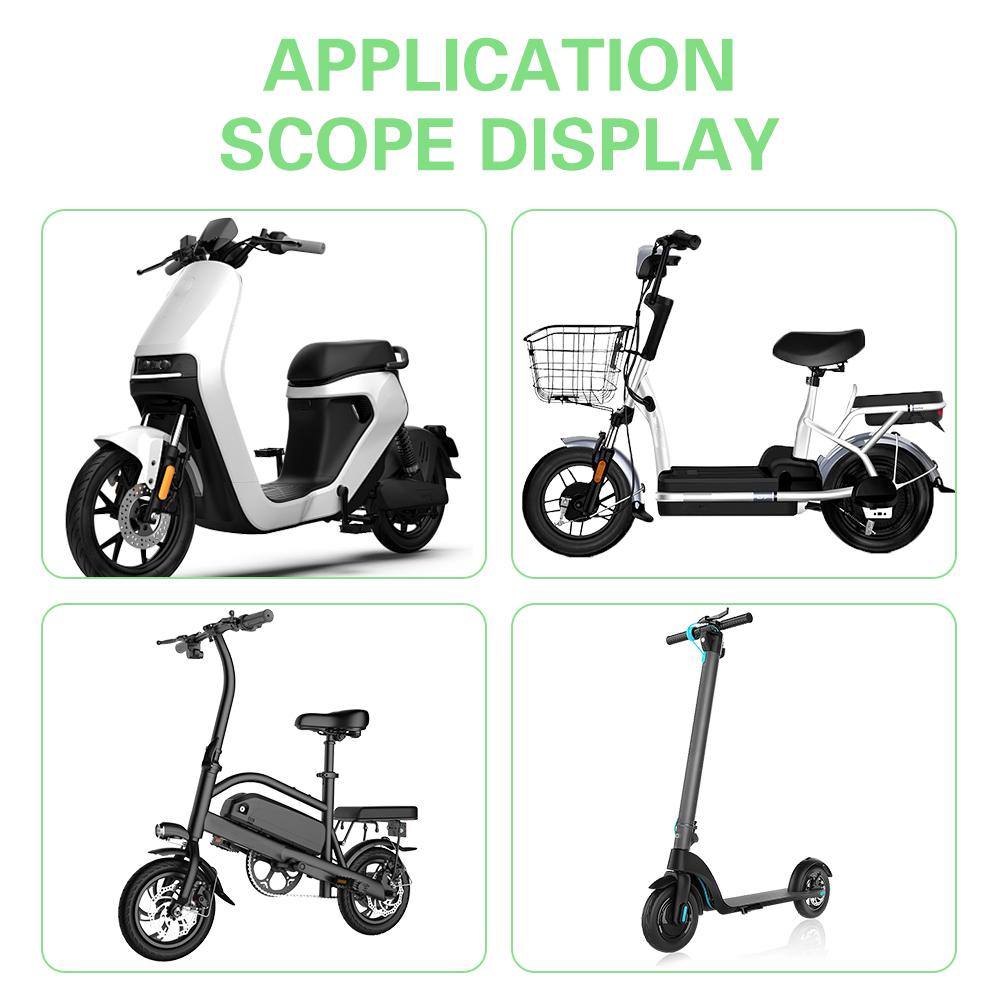 24V 36V 48V 15A 250-350W Sinuswellen-Dreimodus-Controller Abschließbarer Drehgriff für Elektrofahrräder Lithium-Elektro-Scooter