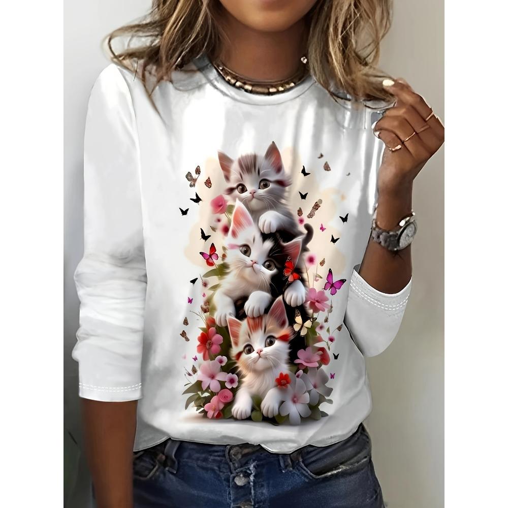 Women's long-sleeved T-shirt