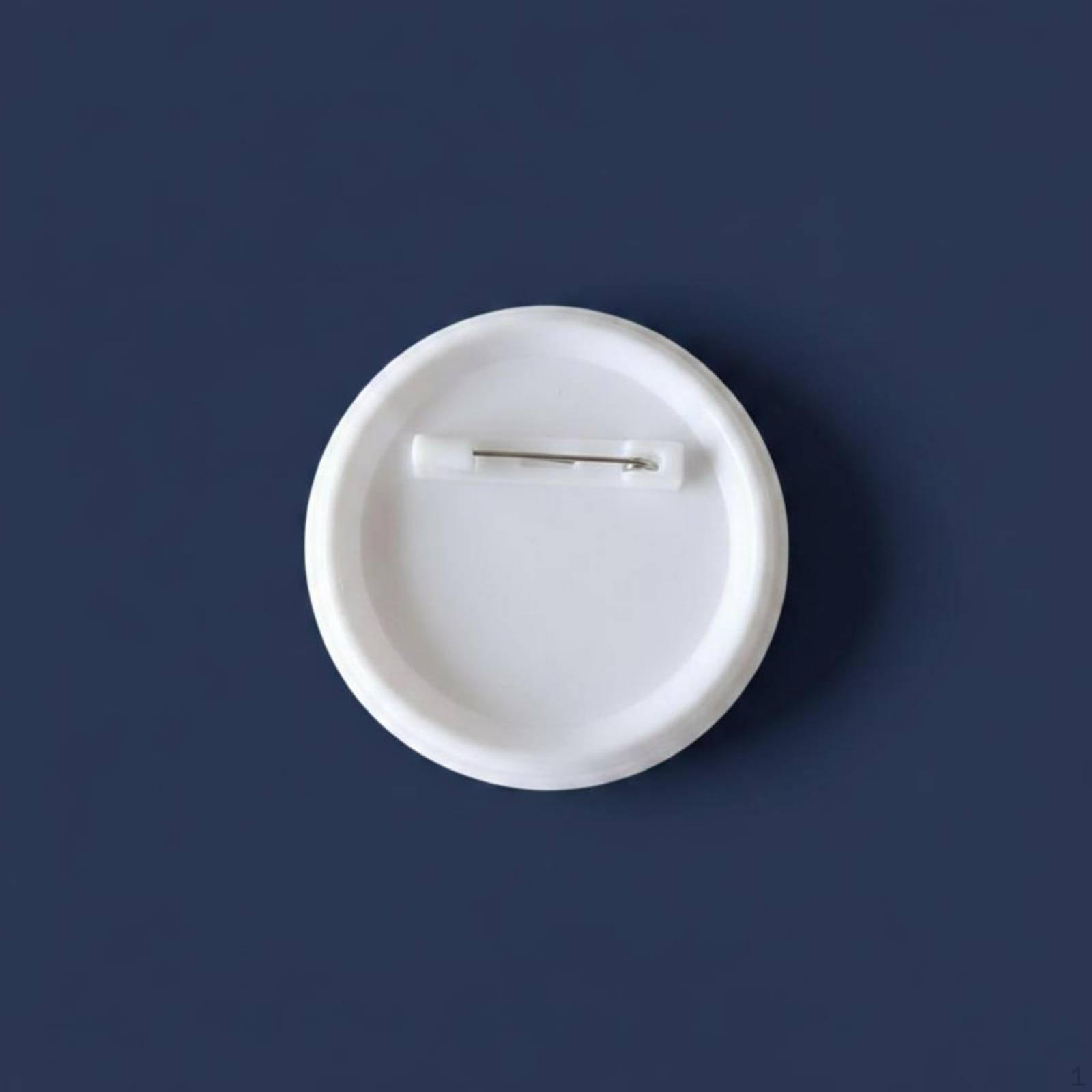 100 sad 58mm Pin Dílů Sada 58 Mm Připevnění Odznaku Plechový Materiál Plast Nizozemsky Plastic Safety Pin