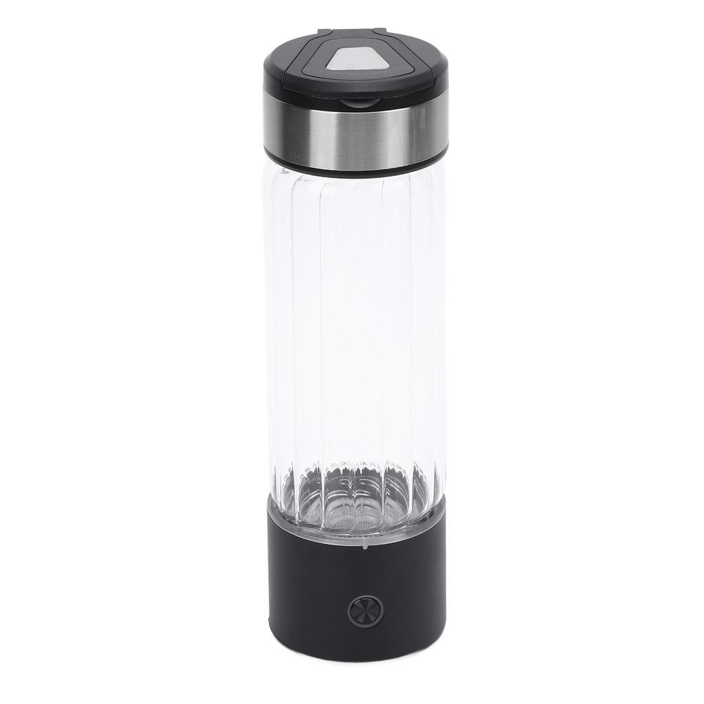 Hydrogen Water Bottle 460mL Capacity SPE PEM Technology 1400 Ppb Portable Water Ionizer Machine for Home