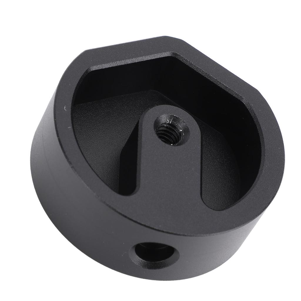 Satellite Antenna Tripod Adapter Aluminum Alloy Secure Connection Tripod Mount Adapter for 1 4in 20 and 3 8in 16 Base