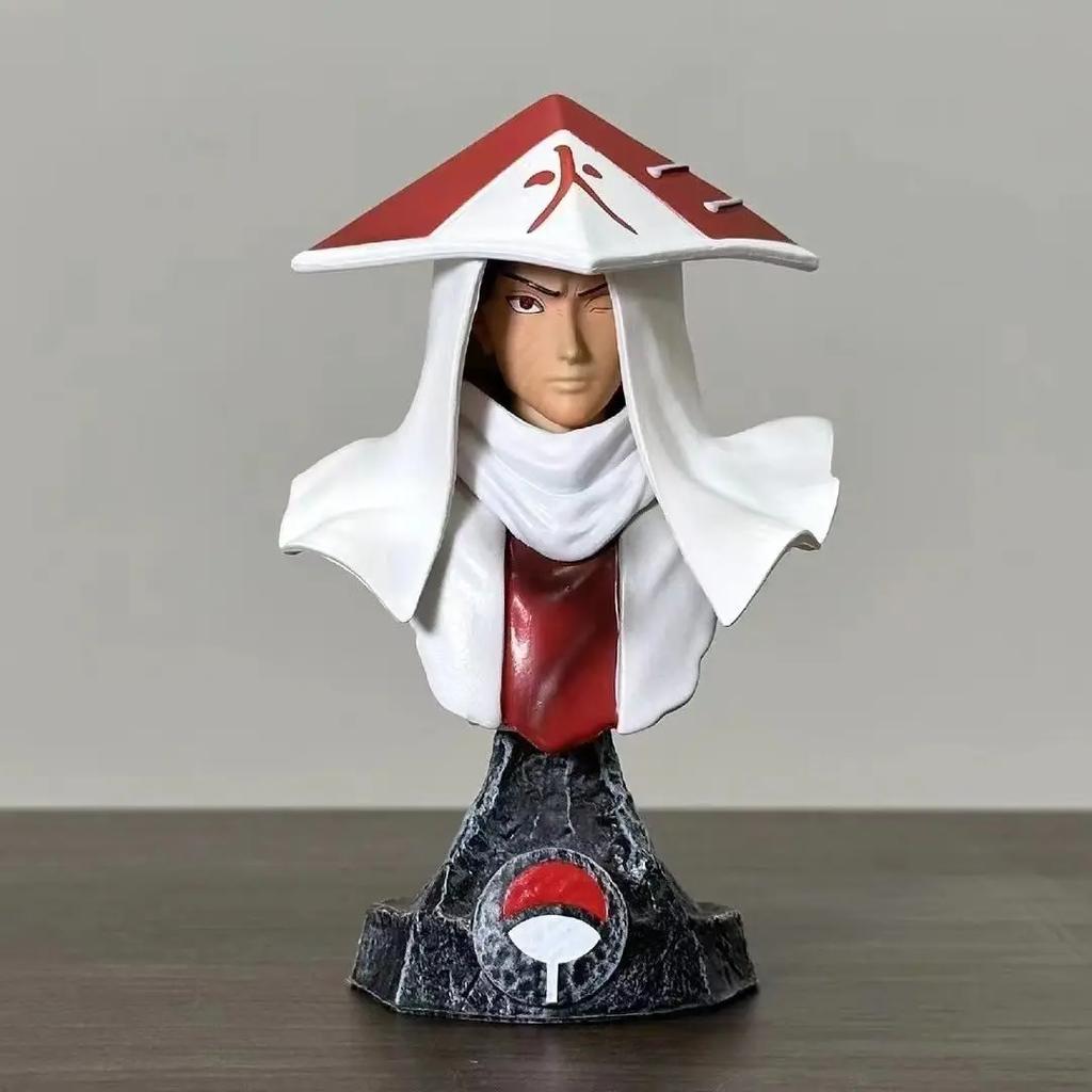 Anime Naruto Figure Uchiha Sasuke Namikaze Minato Uchiha Obito Tsunade Figures Bust Action Figures PVC Statue Collection Gifts