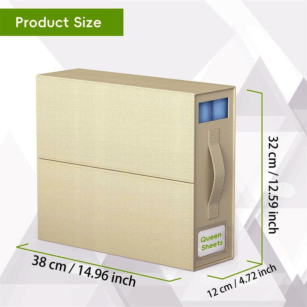 1PC Large Capacity Foldable Under Bed Storage Box, Dust-Proof Storage Box, Storage Box With Lid For Organizing Sheets, Blankets
