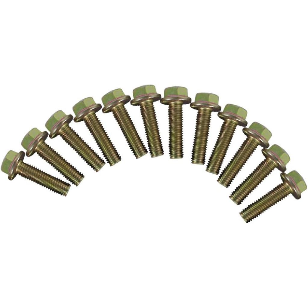 Exhaust Manifold Header Bolts Hardware Kit For LS1 HEADER BOLTS LSX LS2 LS3 LS6 LS7 GM Vortec 4.8L 5.3L 6.0L 6.2L 03413B 11518860 11609481