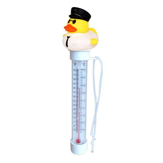 Floating Pool Thermometer Easy To Read Duck Design Water Thermometer for Outdoor Indoor Swimming Pools Spas Hot Tubs Aquariums