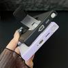 Luxury Matte Translucent For Magsafe Folding Stand Holder Phone Case For Samsung S24 Plus S23 Ultra Wireless Charging Back Cover