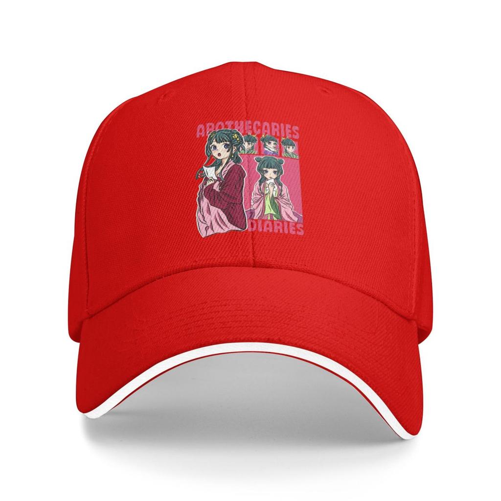 Baseball Caps The Apothecary Diaries Anime Maomao Customized Unisex Casual Summer Caps
