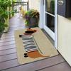Sausage Dog Welcome Mat for Indoor and Outdoor Entrance Carpets, Kitchen, Bedroom Floor Mats, Home Decoration