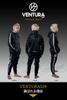VENTURAsss Takeru Sauna Suit Training Wear for Men and Top and Bottom Washable K-1 Women, Set, (Black, XXXL)