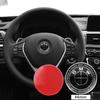Hot For BMW M  44/46mm Car Badge Steering Wheel Sticker Emblem Replacement Auto Decoration For BMW M E90 E91 E92 F07 F10 F15 F16 F20 F30 G30 X5 jo55