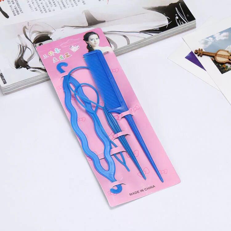 Versatile Updo Styling Tool & Pick Comb for Kids