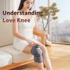 Rechargeable Heated Knee Massager Adjustable 3D Fully Heated Knee Pad Adjustable Vibration Knee Therapy Device