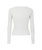 RANDOMOFF Slip Sheer Wave Longsleeve [White]