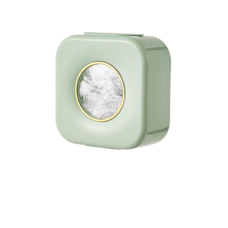 Wall-Mounted Cling Film Dispenser & Storage Box Organizer