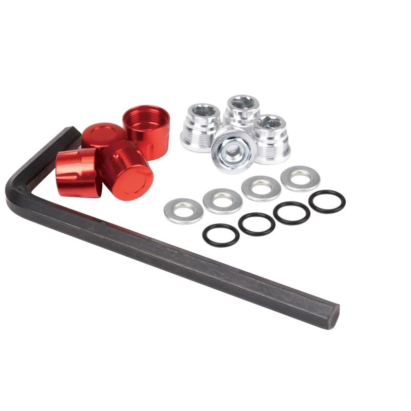 

Durable Metal RC Car Wheel for Rim Center Cap M4 Nut for 1/10 RC Crawler Car CNC Machined for Precision Wheel Nut Caps червоний