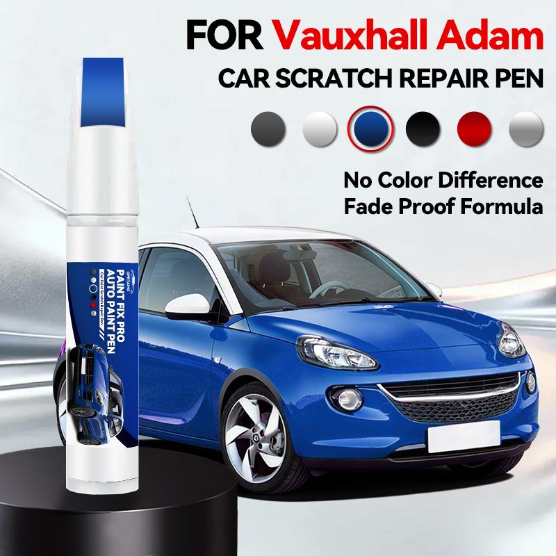 Für 2012-2019 Vauxhall Adam Lackreparaturstift Lackstift Kratzerentferner DIY Autozubehör Schwarz Weiß Grün Grau Rot Gelb