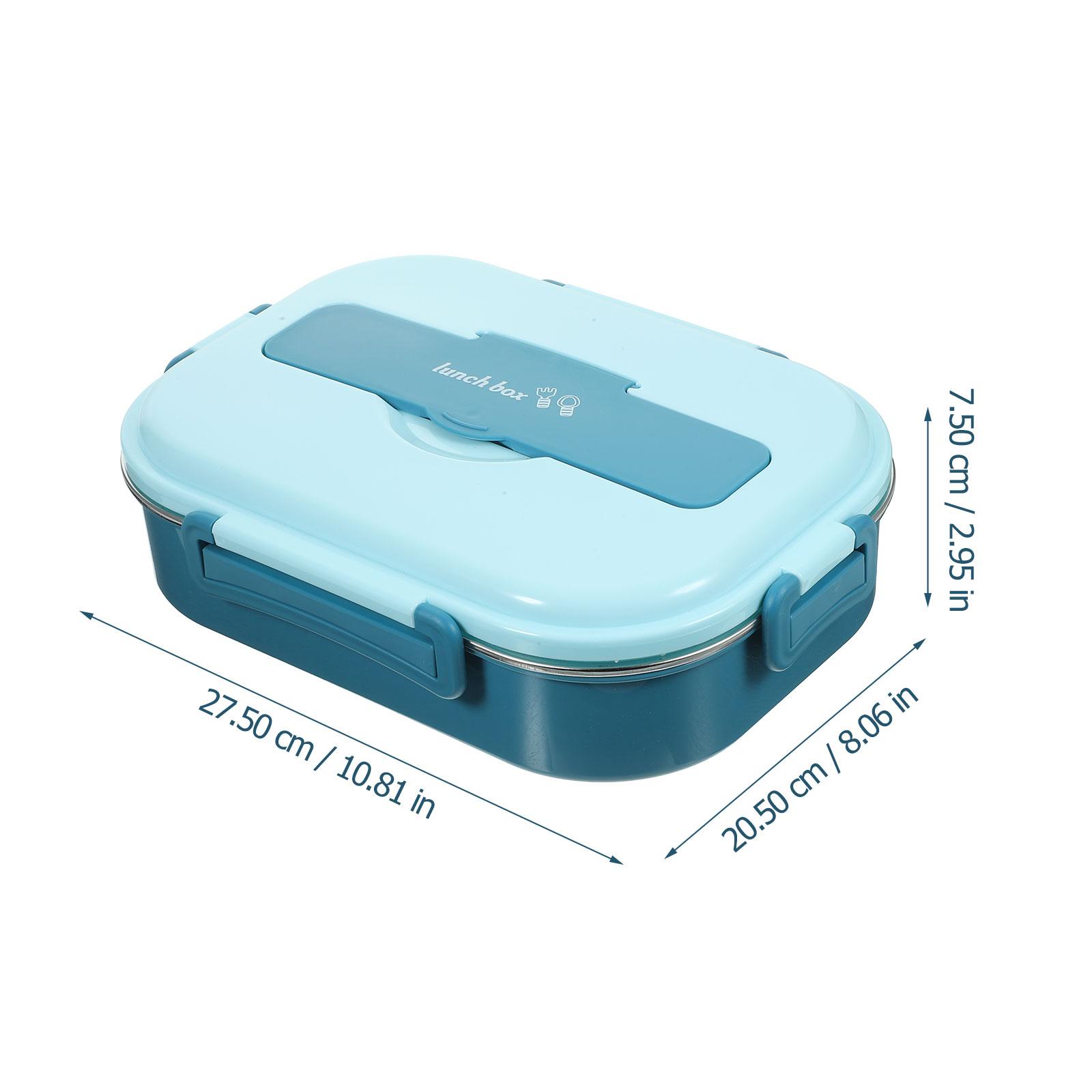 Bento Box 1300ml Leakproof Compartment Food Container Portable Lunch Holder Reusable Bento Case for Office