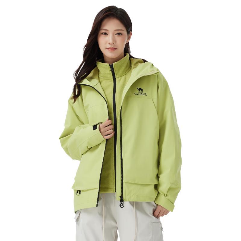 

Camel Bi Wenjun Style Unisex 3-in-1 Waterproof Hiking Jacket XL