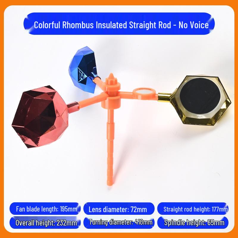 Solar-Powered Reflective Bird Repeller for Farms & Orchards