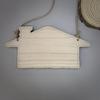 Custom Engraved Solid Wood Doorplate - Hand-Painted Hanging Tree Marker Sign for Kindergartens