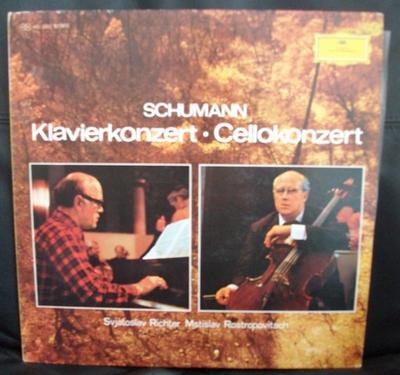 LP Schallplatte SVJATOSLAV RICHTER, ORKIESTRA SYMFO - Schumann: Klavierkonzert, Cellokonzert MG2202 DEUTSCHE GRAMMO Japan Klassisch Gebraucht