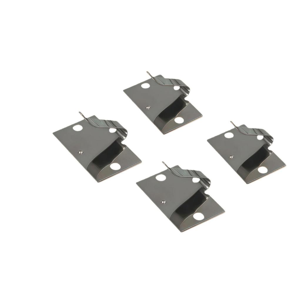 Stainless Steel Adhesive Cable Clips - Wire Organizer Clamps