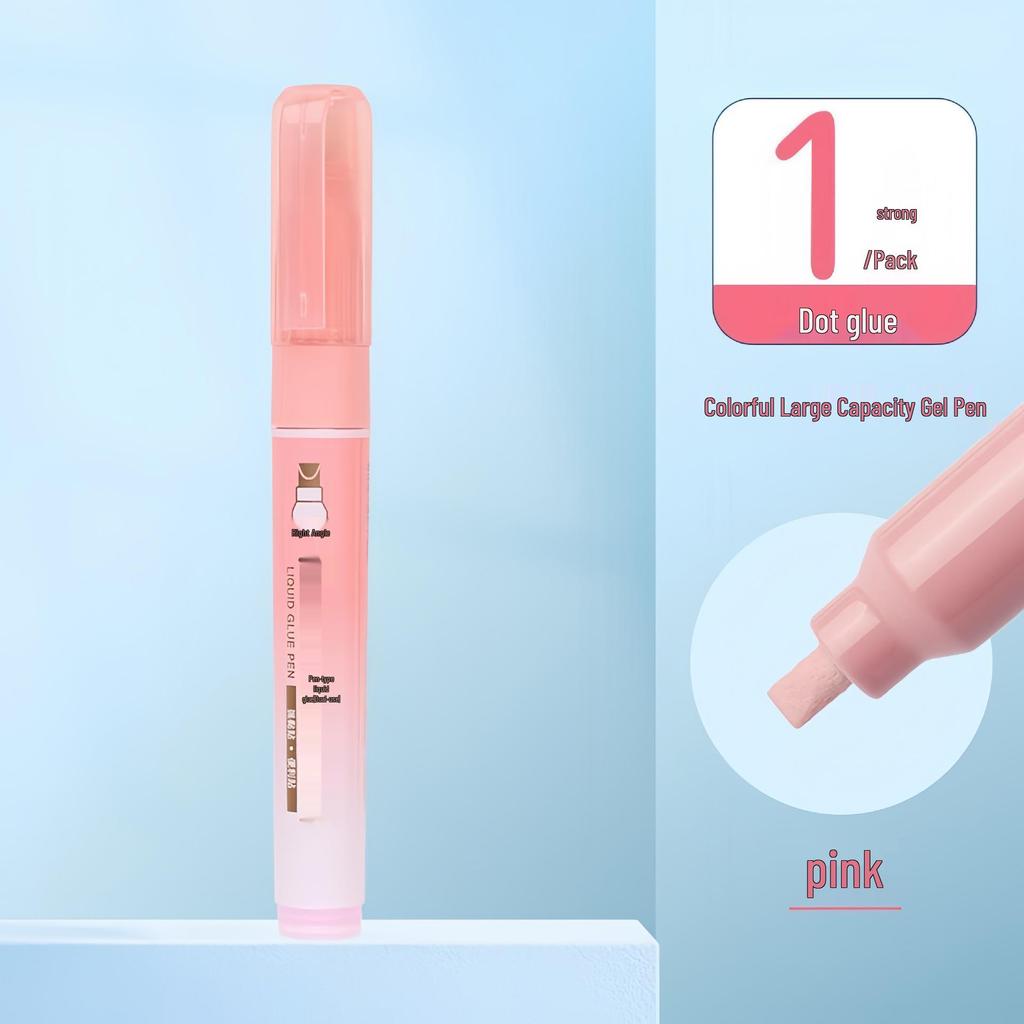 Dot Glue 8ml Pen: Large Capacity, Quick-Drying Liquid Glue for DIY & Crafts