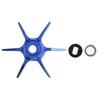 Aluminum Star Drag for Daiwa Baitcasting and Custom Part Ultra-lightweight 6.3g Reels, Steez, Zillion, Tatula, (Blue)