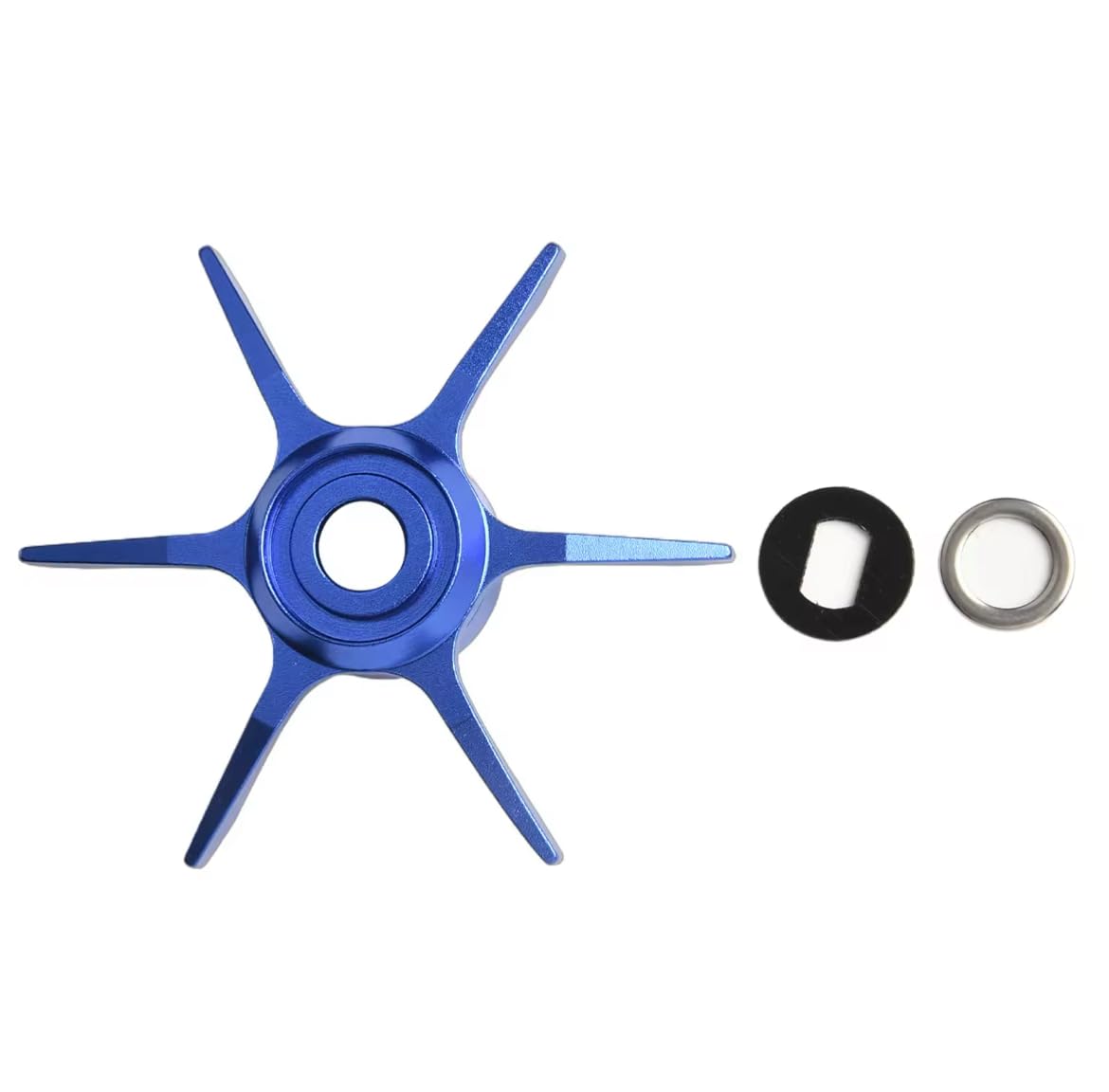 

Aluminum Star Drag for Daiwa Baitcasting and Custom Part Ultra-lightweight 6.3g Reels, Steez, Zillion, Tatula, (Blue) синий