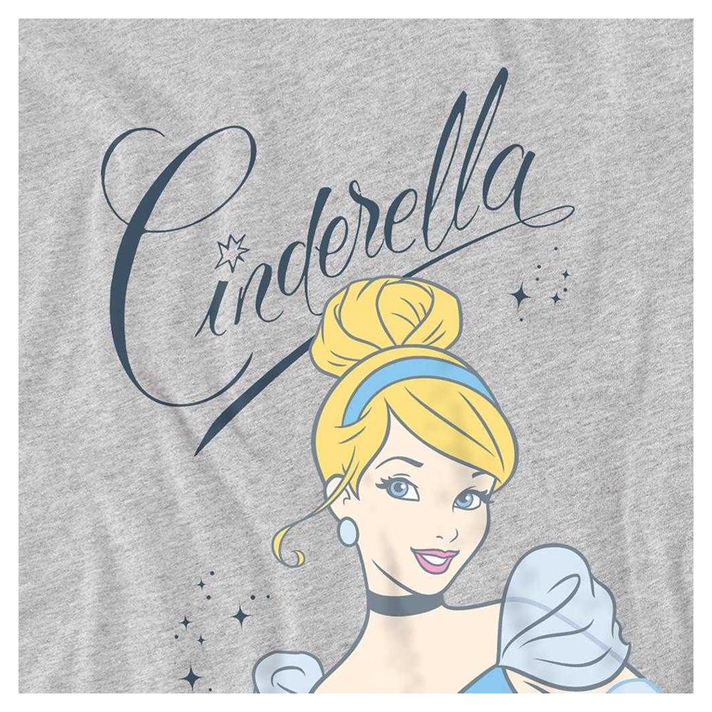 Cinderella Childrens/Kids Headshot With Fancy Script Sweatshirt