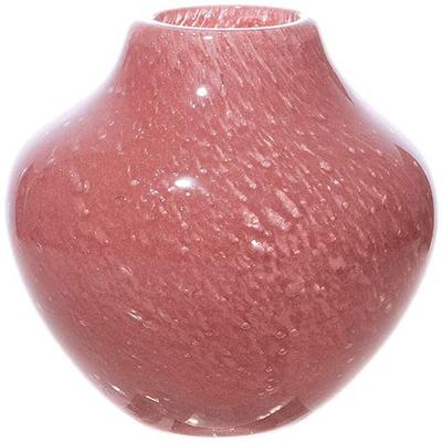 FOYER Flower Vase, Glass, Pink, Height 9.5cm, Width 10cm, Product Code: 2c00023PK F