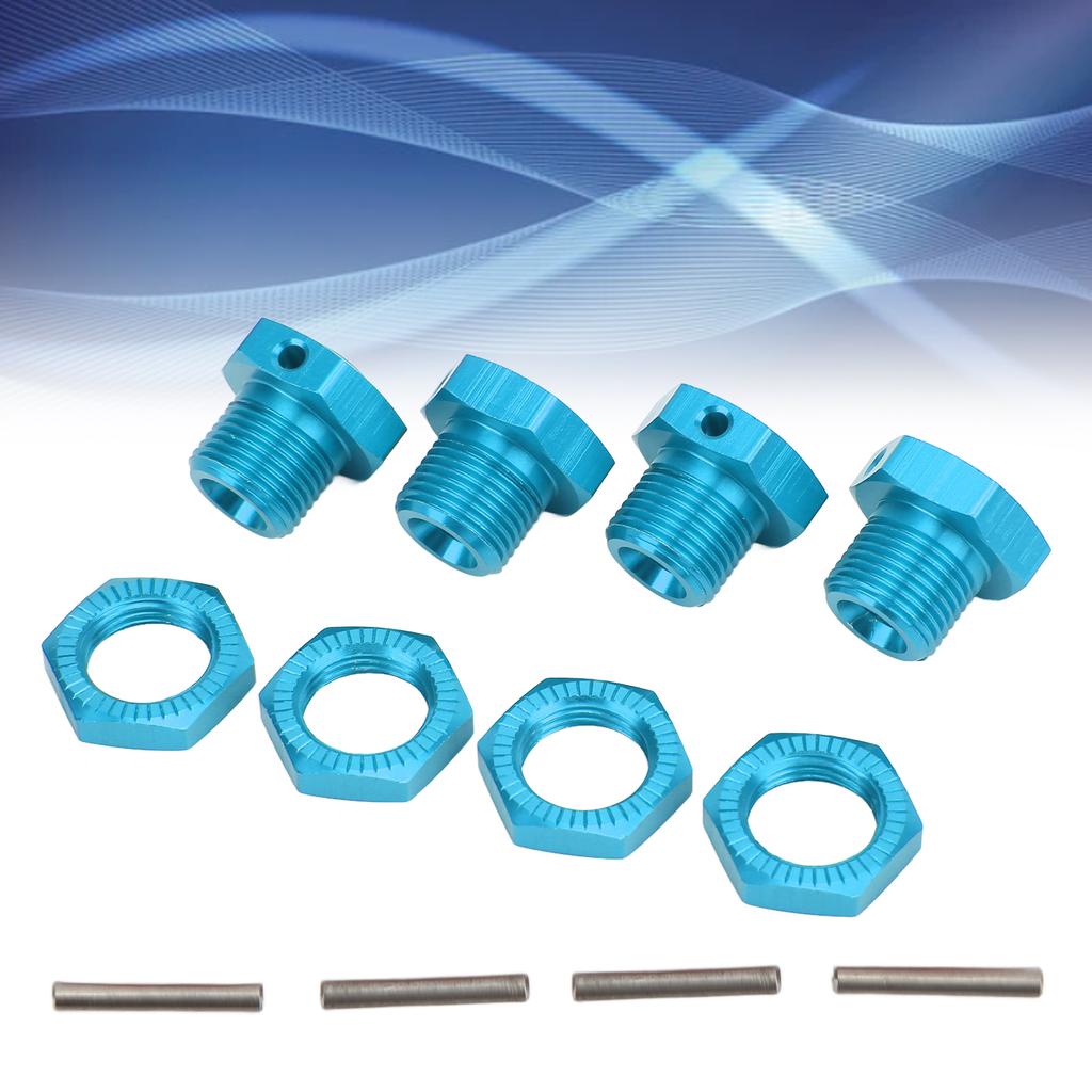 4Set RC Wheel 17mm Aluminum Hex Drive Hub Adapter with Pins for   1Celsius8 KARTON 4  Car