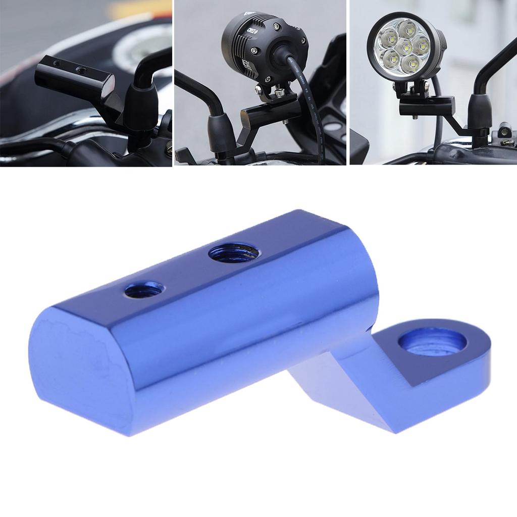 7/8' Universal Motorcycle Rearview Mirror Extender Expansion Bracket Adapter Holder Mount Handlebar Extension Stands Support
