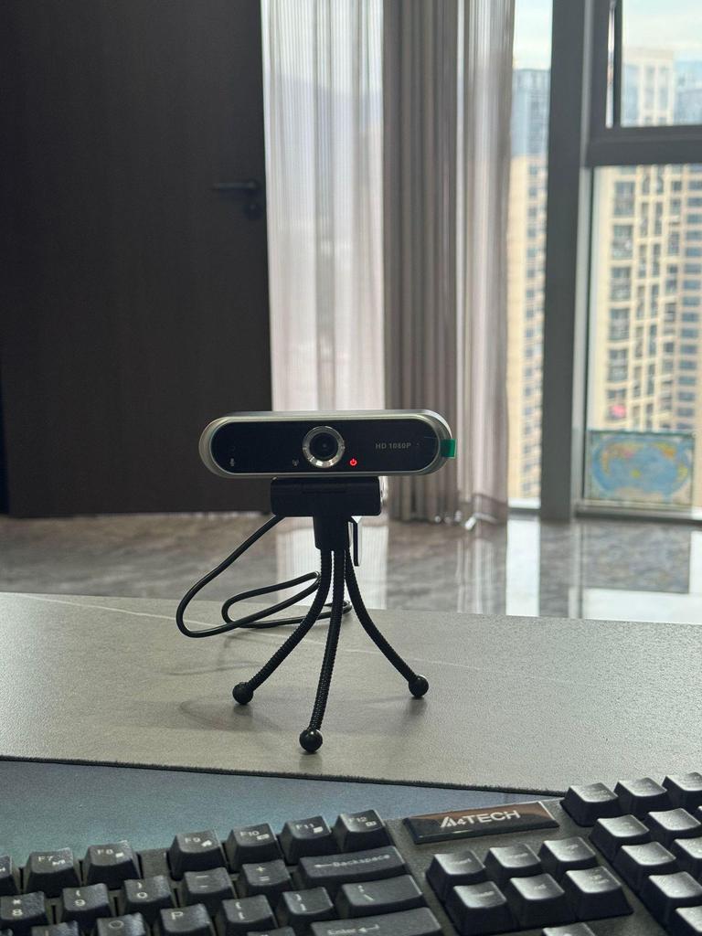 1080P HD USB Webcam for Online Classes and Meetings