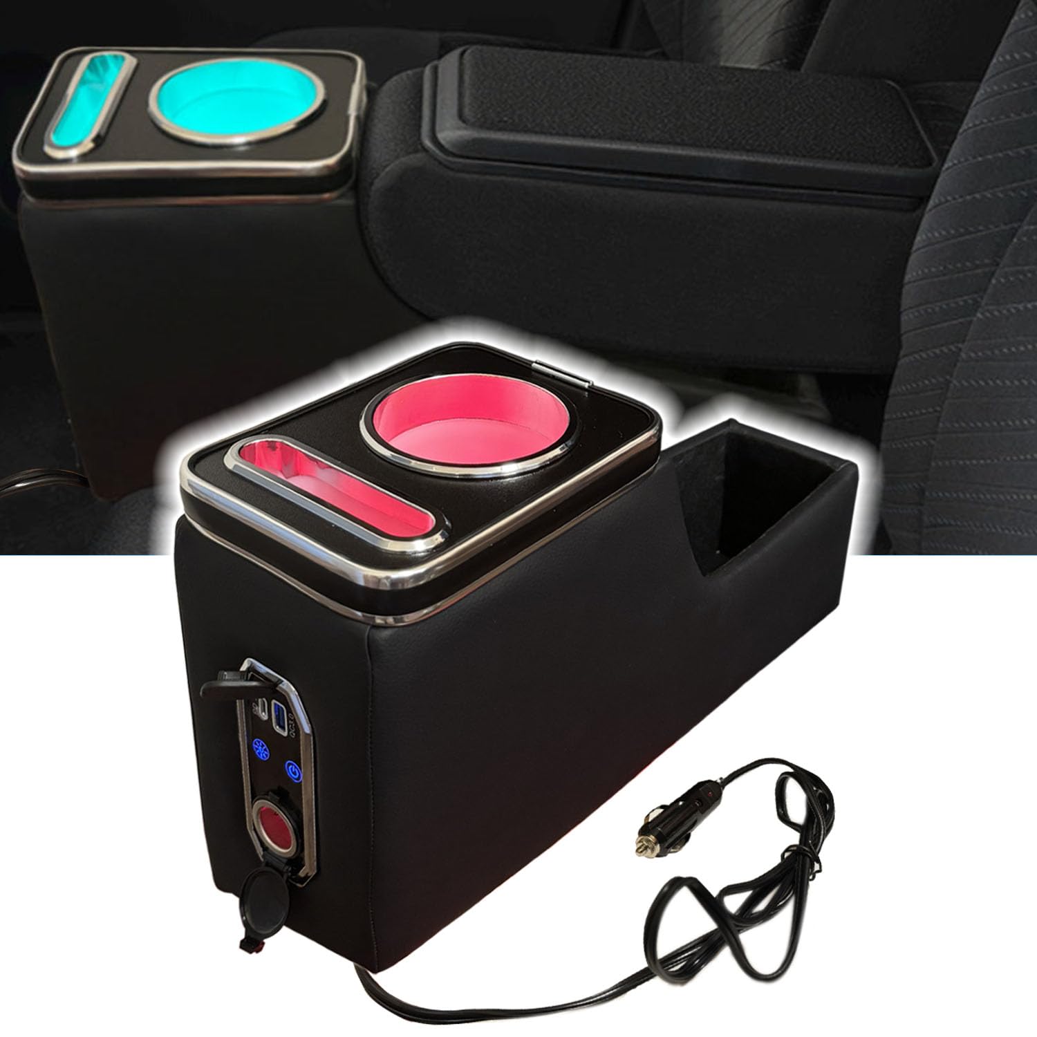 

Yotetat Консольный бокс для Daihatsu Custom Консоль-подлокотник для Дышащего Типа C Типа A Автомобильное хранилище Tanto Custom Специально разработан для Вашего Большого