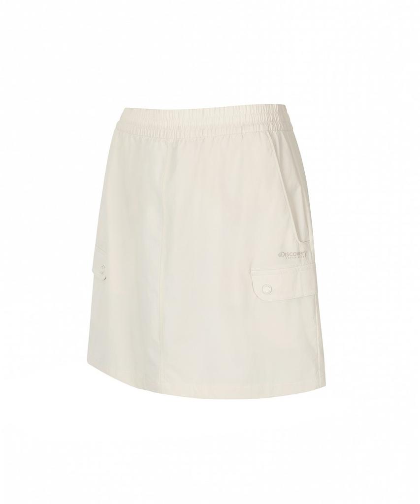 DISCOVERY EXPEDITION Women'S Freshvent Lightweight Woven Training Skirt (D/Ivory)