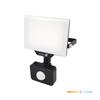 LED Floodlight with Motion Sensor 20W 4000K IP54 Black