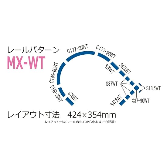 TOMYTEC TOMIX N Gauge Wide Tram Mini Rail Set Cross Set Rail Pattern MX-WT 91088 Model Train Rail Se