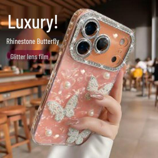 Apple 17 Pro Max Mágneses Bőr Autós Telefontartó Tok, Leejtésbiztos Tartó iPhone 16-hoz, Luxus Új Modell 15