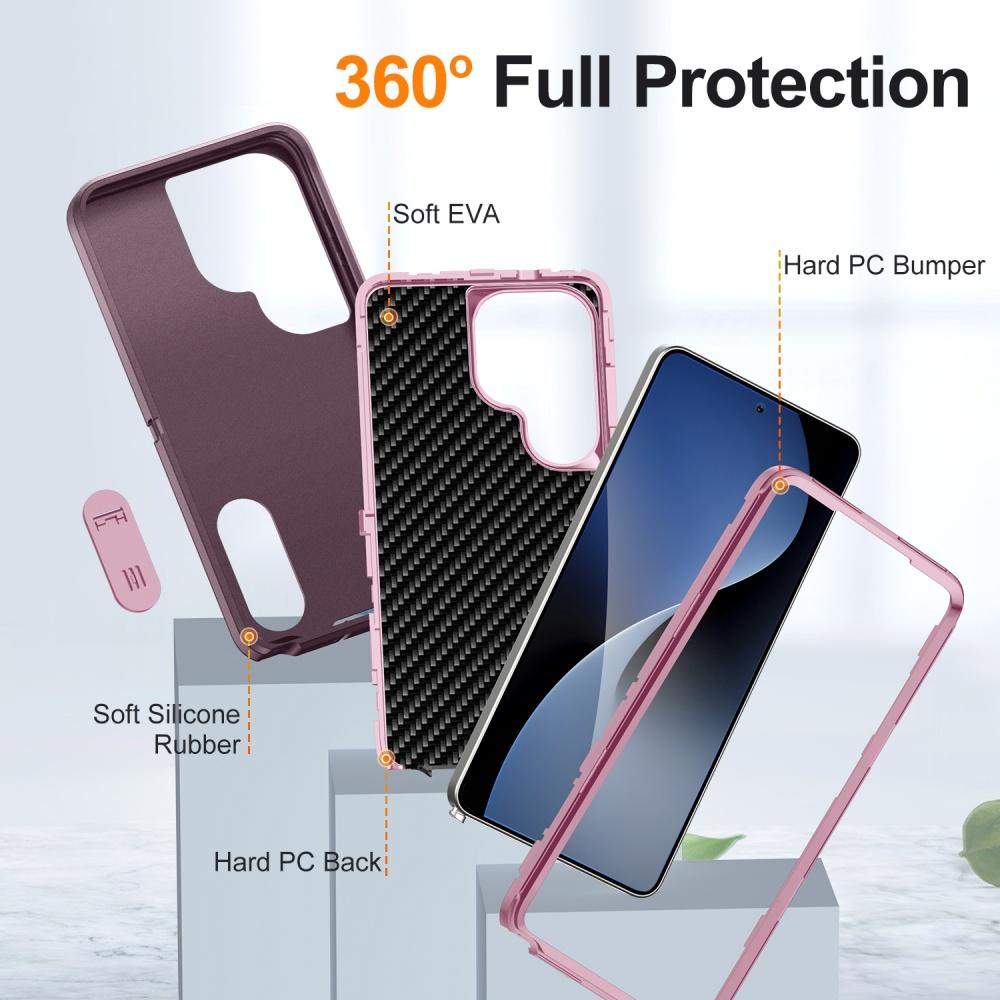Anti-Shock Strong Cover for Samsung Galaxy S26 Ultra S26 Plus Case A17 A56 A36 A16 S23 S24 S25 FE S25 Ultra Kickstand Back Coque