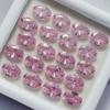 Natural Pink Sapphire Oval Cut CERTIFIED 9 Pcs Loose Gemstone 7x5 MM Lot
