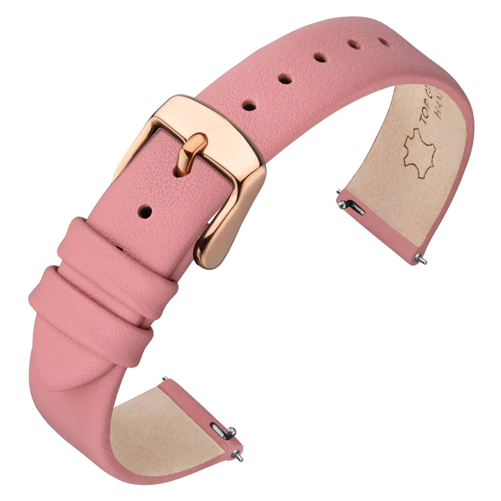 

[ANNEFIT] Ремешок для часов из натуральной кожи, 0,5 дюйма (12 мм), 0,55 дюйма (13 мм), 0,55 18 mm