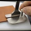 1pc Simple Craft DIY Tool Press Plate PU Leather Chisel Punching Auxiliary Puller Tool With Edge Chamfer Tool