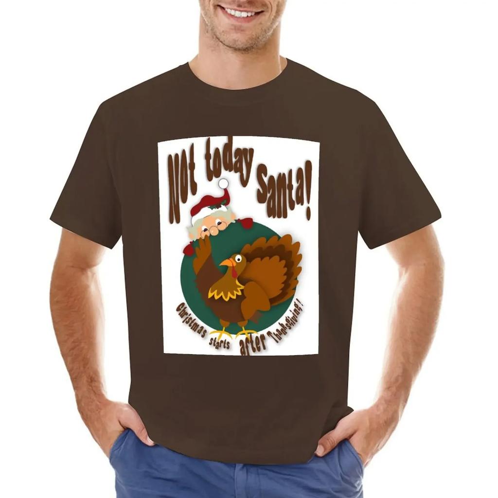 Not Today Santa T-shirt aesthetic clothes oversizeds anime clothes anime fitted t shirts for