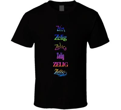 Zelig 80er Jahre Comedy Dokumentarfilm T-Shirt