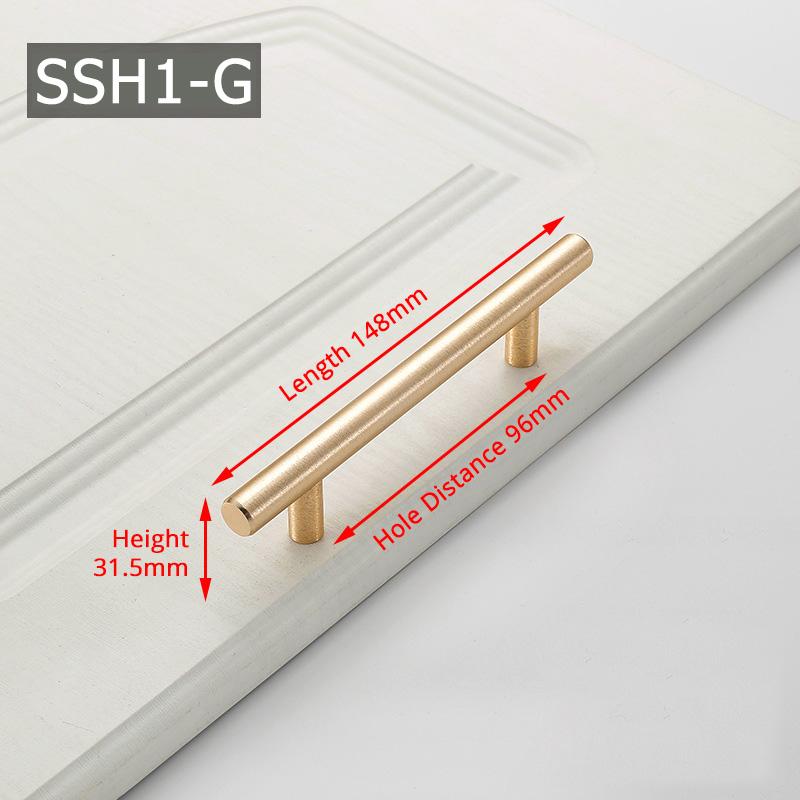 Zinc Alloy Pearl Gold Cabinet Knobs Kitchen Door Handles Drawer Cupboard Door Handle Cabinet Handles for Furniture Hardware