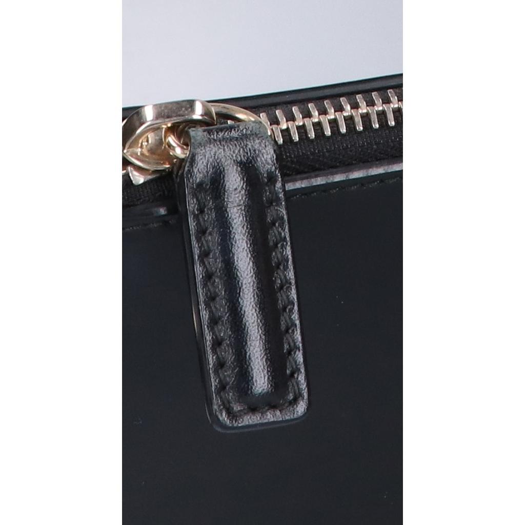 JIL SANDER TOOTIE Small Calf Leather 2-Way Shoulder Bag Handbag blackUsed